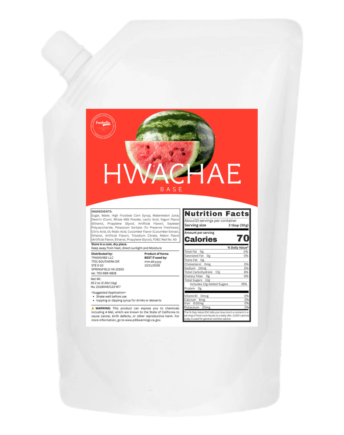 Hwachae Base - Coming Soon